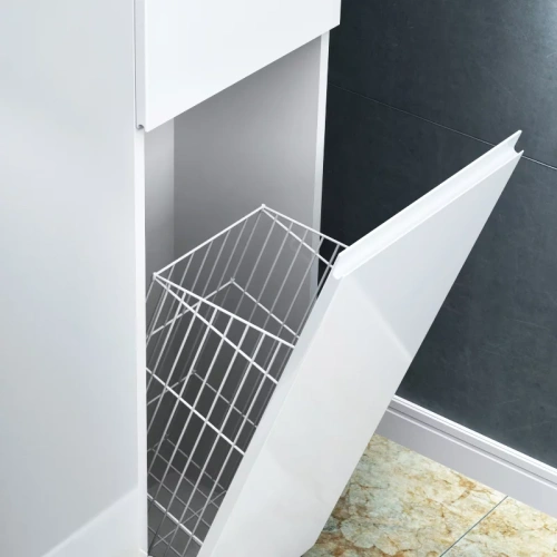 Пенал подвесной Vela Мира 40ПБК (бельевая корзина) петли левые RS633488