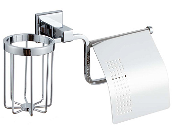 Бумагодержатель с держателем освежителя воздуха Vivi Felice Eterno FL1007-D