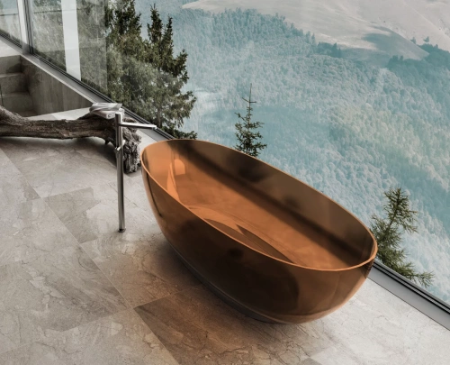 Ванна из смолы Vincea VBT-6T01BR, янтарь