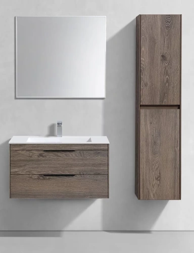 Тумба подвесная Vincea Chiara 2D 800 R.Oak VMC-2C2800RO