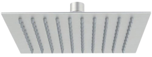 Верхний душ с шарнирным соединением 40 см Remer INOX SS357UFS40X, нержавеющая сталь