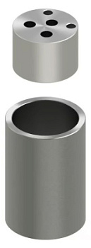 Удлинение для ручки смесителей из стены QuadroDesign PR1343-AS