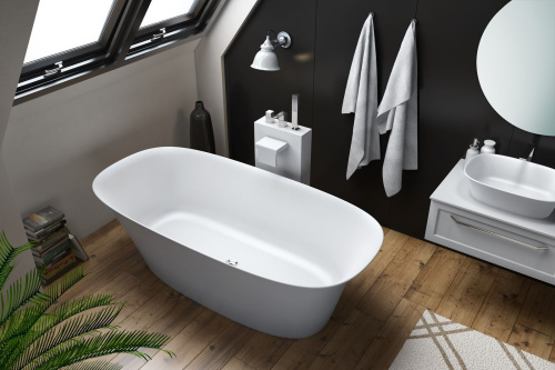 Ванна из искусственного камня Kolpa-San Blanche FS 180x85