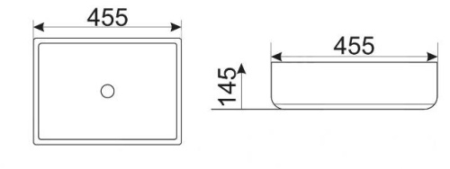Умывальник CeramaLux 9439