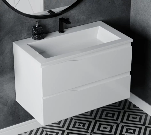 Тумба подвесная Vela Вектор 80П под Luxor TU29046