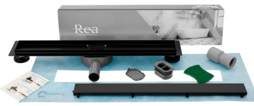 Трап для душа Rea Neo&Pure 1000 N Pro Black G8909