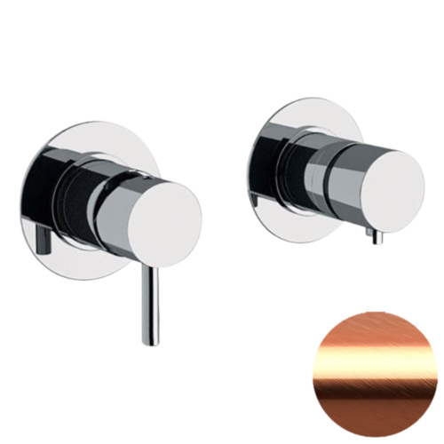 Смеситель для душа Remer X Style X96D3RP, медь брашированная