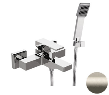 Смеситель для ванны Remer Absolute AU02XV, сталь