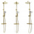 Душевая система Rea Vincent Gold P8005 Душевая система Rea Vincent Gold P8005