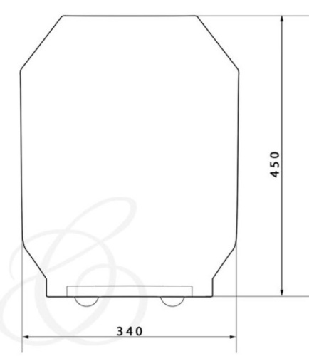 Сиденье для унитаза Caprigo Tempo G-007