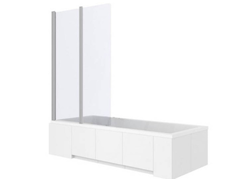 Шторка на ванную Rea Agat 2-100 W0300