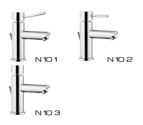 Смеситель для ванны Remer Minimal N072XV, сталь