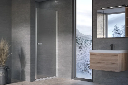 Душевая дверь Kolpa-San Andromeda N 80 silver brill transparent 516690