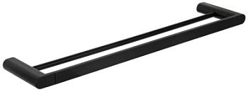 Полотенцедержатель двойной 60 см Remer Lounge LN33NO, черный матовый