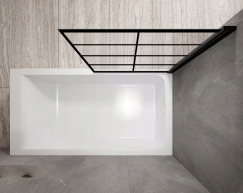 Шторка на ванную Rea Lagos-1 Fix 70 K4560