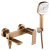 Смеситель для ванны Rea Storm copper brush B3003 Смеситель для ванны Rea Storm copper brush B3003