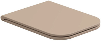 Крышка с сиденьем GSG Ceramic Design Brio BRCOPRSLTICR032, Cipria Matt