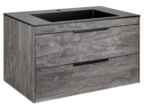 Тумба подвесная Vincea Chiara 2D 800 G.Stone VMC-2C2800GS