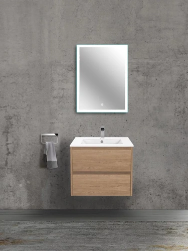 Тумба подвесная Vincea Gio 600 N.Oak VMC-2G600NO