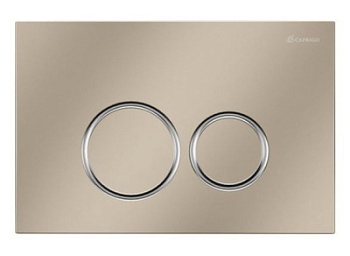 Кнопка для инсталляции Caprigo DEW-R ABS шампань/хром DA001-champagne/crm
