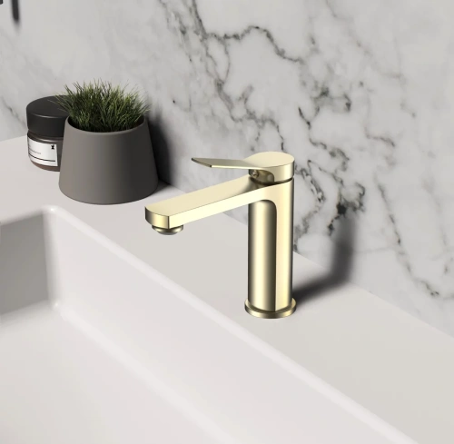 Смеситель для раковины Vincea Arco VBF-4AR01BG