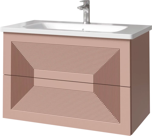 Тумба подвесная Caprigo Modo Quarta 80 35712-SF026