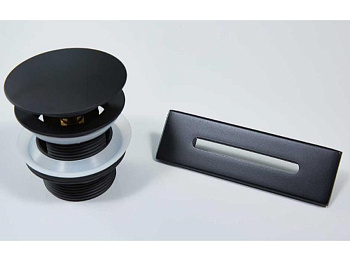 Донный клапан для раковины Vincea VDR-4B с переливом