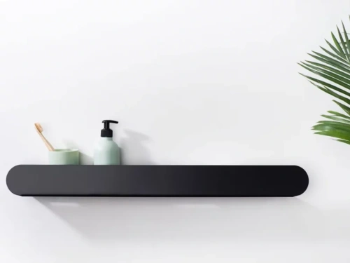Полка для ванной Rea SF03-450-B black matt 06006