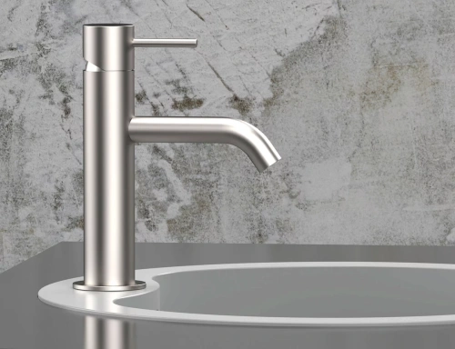 Смеситель для раковины Remer X Style INOX SSX10B, нержавеющая сталь