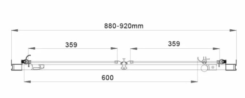 Душевая дверь Vincea Garda VDB-1G900CL