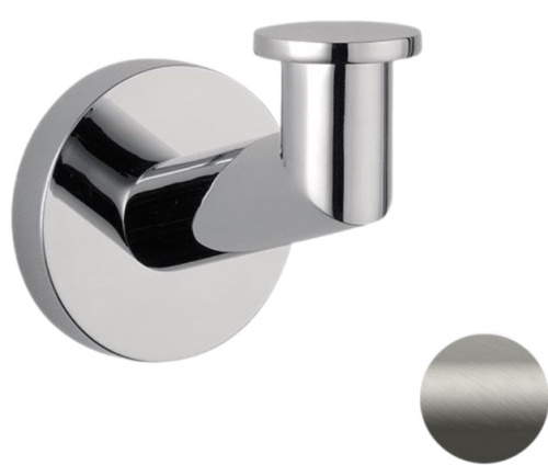 Крючок Remer Guest GS50NPO, никель матовый брашированный