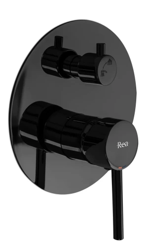 Душевая система Rea Lungo black metallic P4420