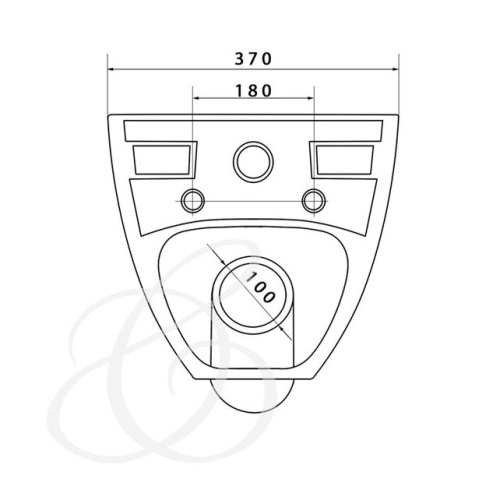 Унитаз подвесной Caprigo Vittoria V-1003