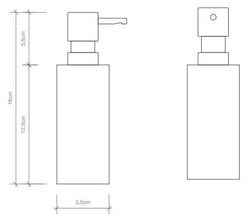 Дозатор для мыла Decor Walther Mikado SSP 0521282