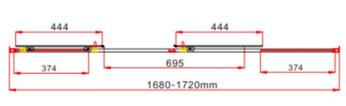 Душевая дверь Vincea Garda VDS-1G2170CH