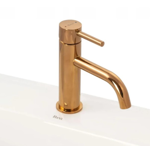 Смеситель для умывальника Rea Lungo Rose Gold B4500