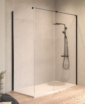 Душевой уголок Kolpa-San Calypso WIN 140x100 black transparent 517690