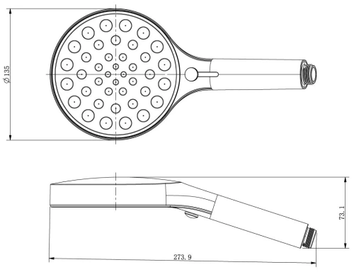 Душевая система Vincea Inspire VSFW-3I21MT3RGM