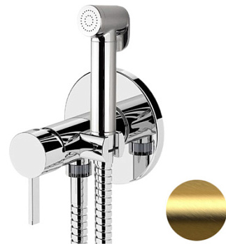 Гигиенический душ Remer Metrica MC65WBG, золото брашированное