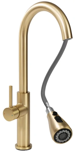 Смеситель для мойки Rea Nest gold matt B6600