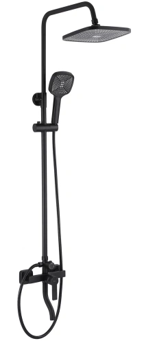 Душевая система Rea Argus black P2389