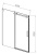 Душевая дверь Vincea Como-N VDS-4CN140CGB Душевая дверь Vincea Como-N VDS-4CN140CGB