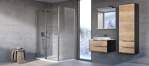 Душевая дверь Kolpa-San Andromeda D 160 silver brill transparent 516560