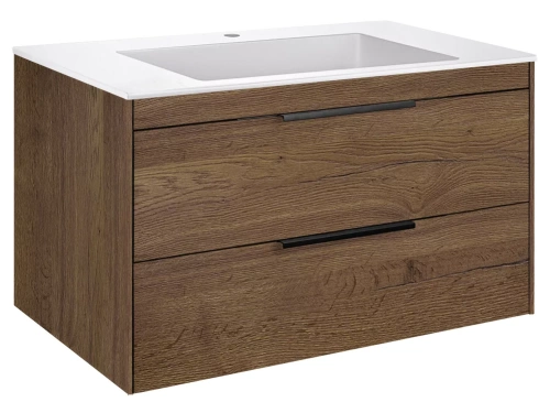 Тумба подвесная Vincea Chiara 2D 800 T.Oak VMC-2C2800TO