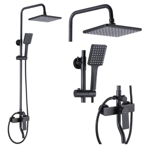 Душевая система Rea Hass Black B9968