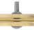 Душевой трап Rea Neox Slim pro gold 800 G2719