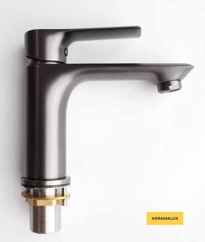 Смеситель для умывальника Vivi Felice 8030 G Gun Metal