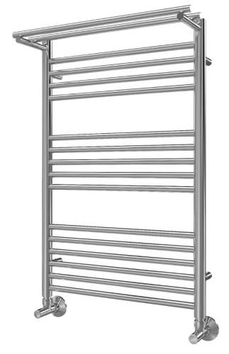 Полотенцесушитель водяной Ukko Астрид П16 с полкой 500х800