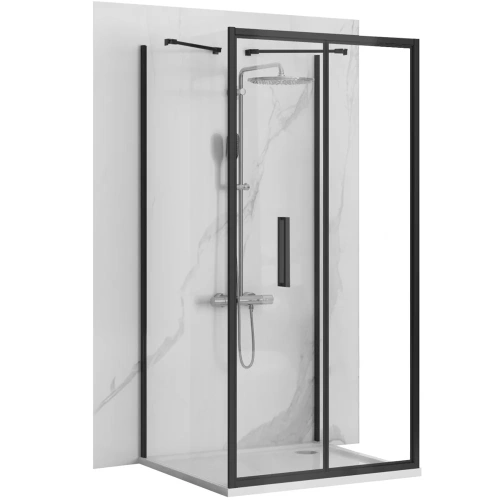 Кронштейн к боковой стенке REA Rapid black matt K5670