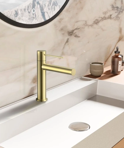 Смеситель для раковины Vincea Aspire VBF-4AS01BG